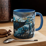 Cosmic Harmony Zodiac Mug Collection - Cancer. Accent Coffee Mug, 11oz