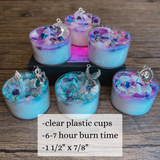Witchy Woman Tealight Crystal Candles, Ritual Candle ( Pack of one )