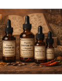 Castor Oil | 100% Pure, Organic, Hexane-free, Cold Pressed Castor Oil