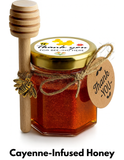 Mini Raw Honey Jar – 100% Pure Organic, Unfiltered (0.5 oz)