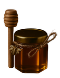 Mini Raw Honey Jar – 100% Pure Organic, Unfiltered (0.5 oz)
