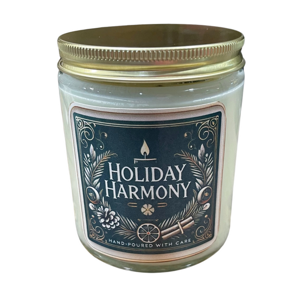 Holiday Harmony - 9oz Soy Wax Candle