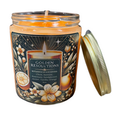 Golden Resolutions - 9oz Soy Wax Candle