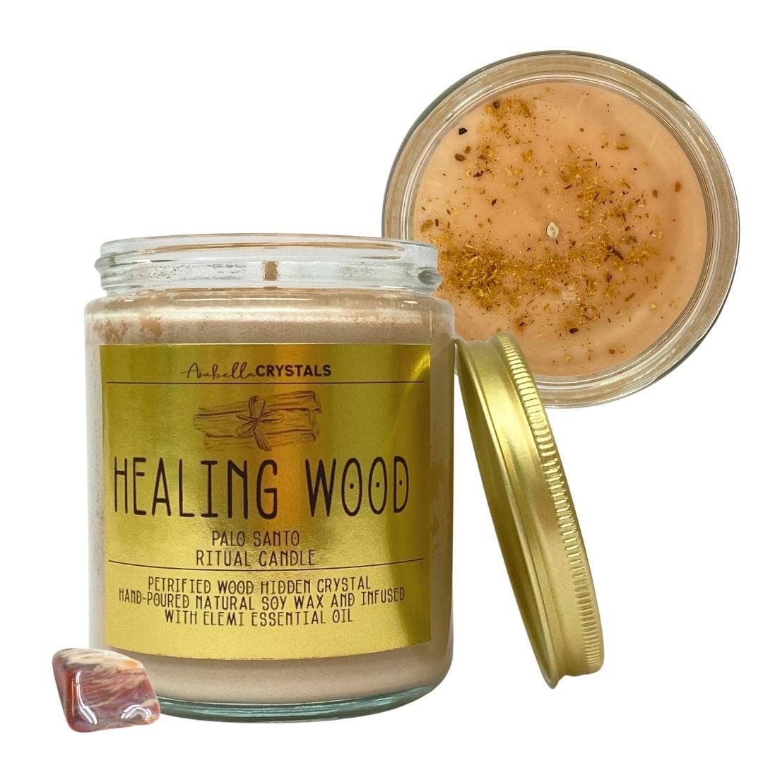 Palo Santo Candle Jar botanicalaluzdivina