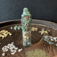 Abundance Spell Jar, Intention Jar, Witch's Spell Bottle