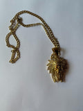 Botanica La Luz Divina Bold Gold-Plated Charm Necklaces: Large Symbols for Grand Spiritual Statements