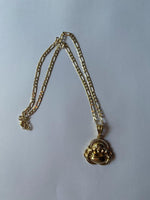Botanica La Luz Divina Golden Charm Necklaces: Diverse Symbols for Spiritual Elevation