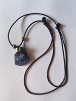 Botanica La Luz Divina Thick Black Thread Necklaces: Bold Charm Expressions of Spirituality