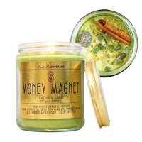 Money Magnet Candle Jar ( Iman del Dinero )