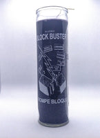 Block Buster  ( Rompe Bloque )   Black ( Negro ) Candle