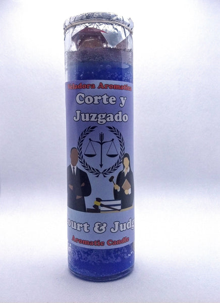 Court & Judge  ( Corte y Juzgado )    Prepared Candle
