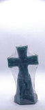 Cross  ( Cruz )   Green ( Verde ) Candle