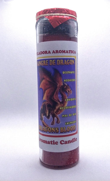 Dragon's Blood  ( Sangre de Dragon )    Prepared Candle