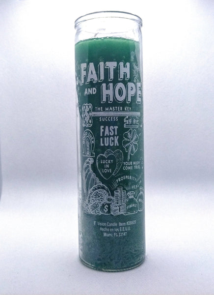 Faith and Hope  ( Fe y esperanza )    Candle