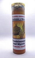 Frankincense and Myrrh  ( Incieso y Mirra )    Prepared Candle