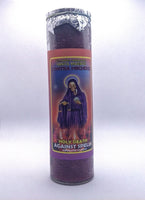 Holy Death Against Spells  ( Santa Muerte Contra Hechizos )    Prepared Candle