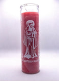 Holy Death  ( La Santisima Muerte )   Red ( Rojo ) Candle