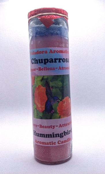 Hummingbird  ( Chuparrosas )    Prepared Candle