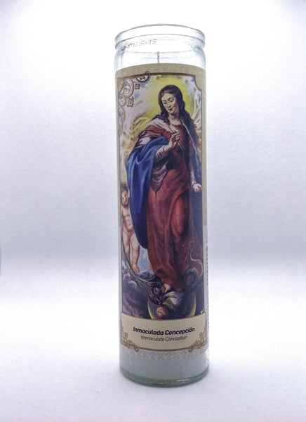 Inmaculate Conception  ( Inmacualda Concepcion )   Candle