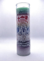 Lucky Indian Spirit  ( El Indio Poderoso )   7 Colors ( 7 Colores ) Candle