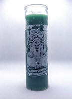 Lucky Indian Spirit  ( El Indio Poderoso )   Green ( Verde ) Candle