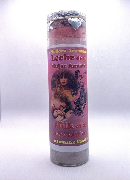 Milk of the Beloved Woman  ( Leche de la Mujer Amada )    Prepared Candle