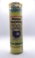 Money Drawing  ( Ven Dinero )    Prepared Candle