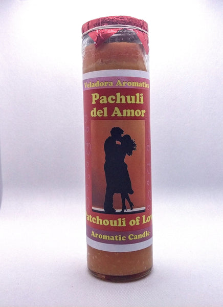 Patchouli of Love  ( Pachuli del Amor )    Prepared Candle