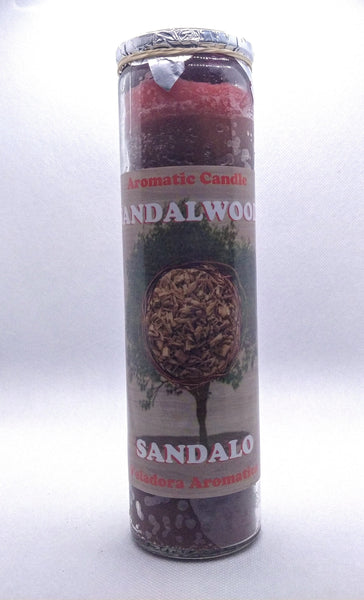 Sandalwood  ( Sandalo )    Prepared Candle