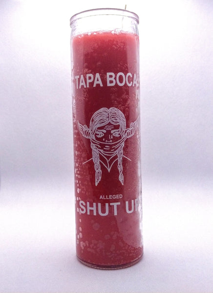Shut Up  ( Tapa Boca )  Red ( Rojo ) Candle