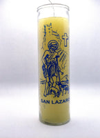 St. Lazarus  ( San Lazaro )   Yellow ( Amarillo ) Candle