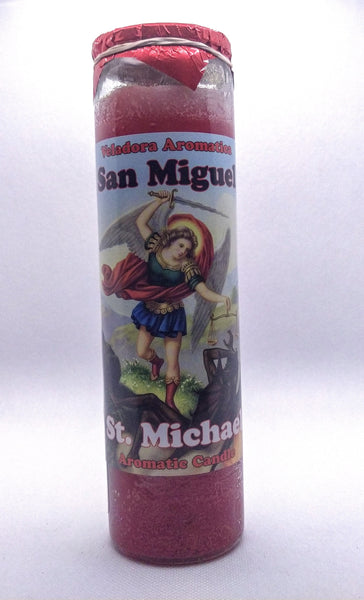 St. Michael  ( San Miguel )    Prepared Candle