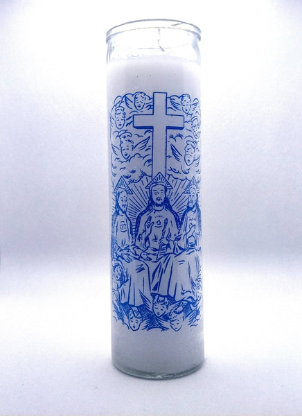 The Holy Trinity  ( La Santisima Trinidad )   Candle