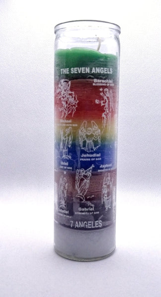 The Seven Angels  ( Los 7 Angeles )   Candle