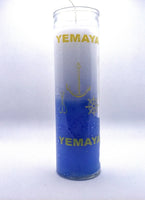 Yemaya  2 Colors ( 2 Colores ) Candle